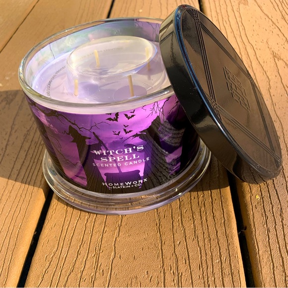 🆕WITCHES SPELL HARRY SLATKIN HOMEWORX 4 WICK 18oz CANDLE NWTS!!! - Picture 4 of 5
